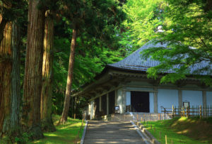 奥州平泉にあるお寺